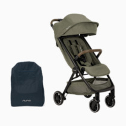 Nuna Nuna x Babylist TRVL Easy Fold Compact Stroller & Carry Bag - Pine