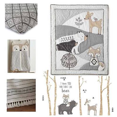 Levtex Baby Bailey 5-Piece Nursery Crib Bedding Set