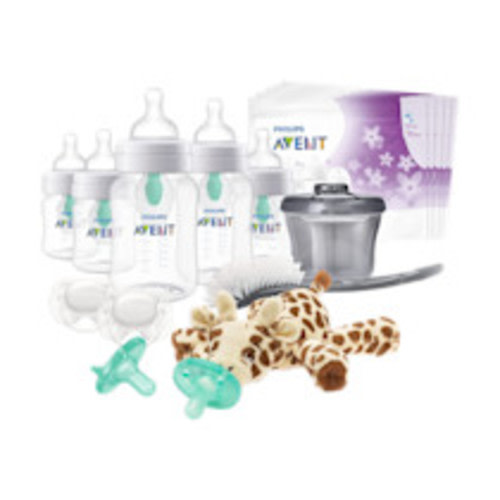 Philips Avent Anti-colic Baby Bottle with AirFree Vent Essentials Gift Set