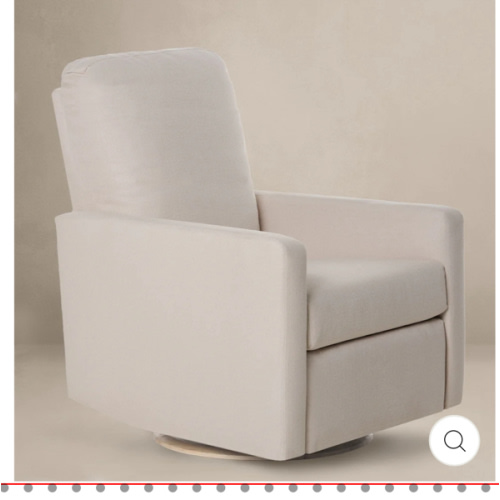 Olio Drew Recliner + Swivel Nursery Glider