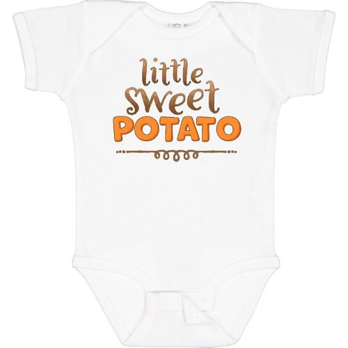 inktastic Thanksgiving Little Sweet Potato Baby Bodysuit
