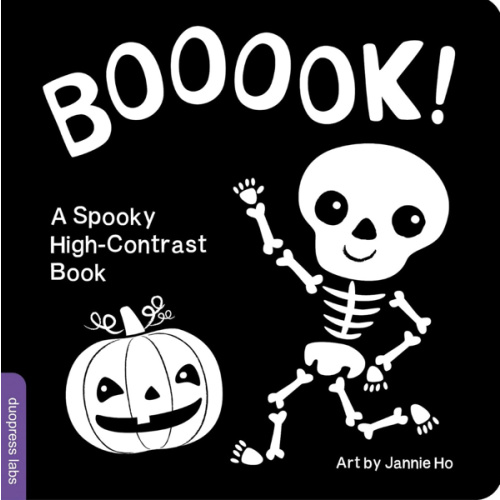 Booook! A Spooky High-Contrast Book: Stimulating Seasonal Sensory Play for Infant Development