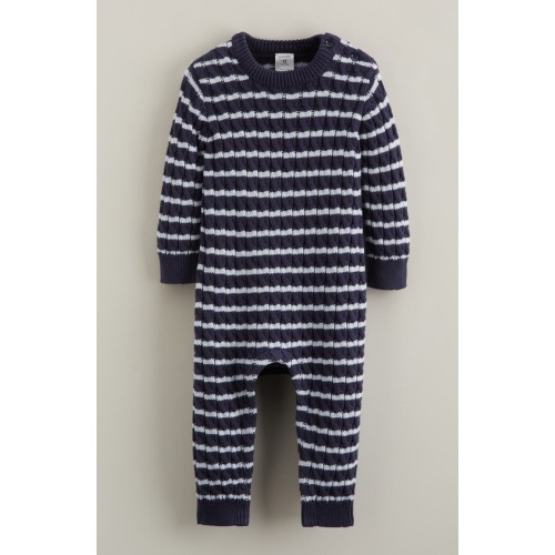 Cable Sweater Romper, 12M