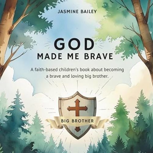 God Made Me Brave: A faith-based children’s book about becoming a brave and loving big brother.