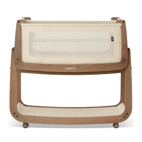 SnuzPod5 Bedside Bassinet - Walnut