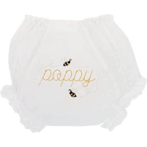 Monogrammable Diaper Cover, Bee Print - Cece DuPraz | Maisonette