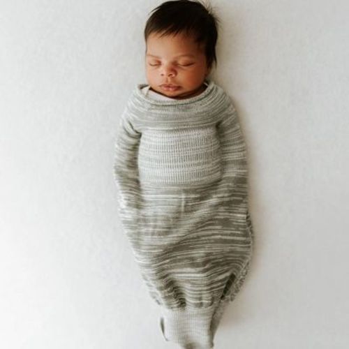Grey Swaddle Sleep Sack Grey Large (12-18 pounds)