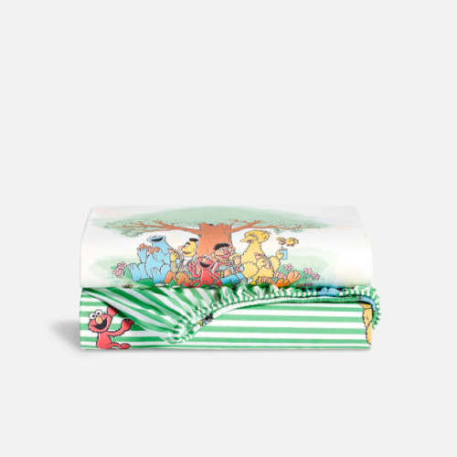 Brooklinen Sesame Street Crib Sheet Set