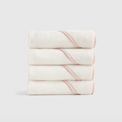 Organic Turkish Cotton Baby Hooded Towel Set 4-Pack