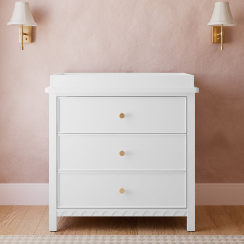Graco Sasha 3 Drawer Chest With Changing Topper & Reviews | Wayfair