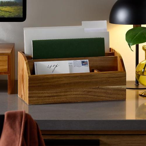 Rowan Acacia Desktop Organizer