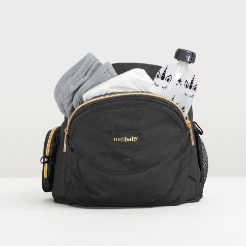 Tush Baby Hip Seat Carrier - Black/Gold