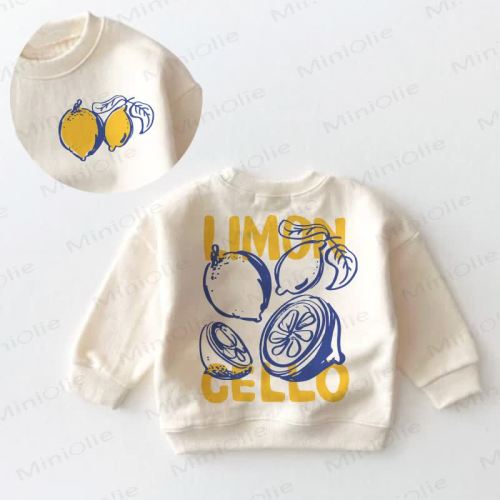 Mini Olie - Limoncello Sweatshirt - 18 to 24 months