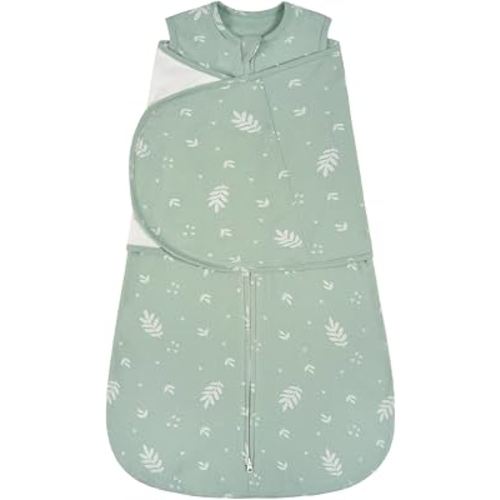 ZIGJOY Baby Swaddle Sleep Sack, 1.0 TOG Sleep Sack Swaddles for Newborns & infant 0-6 Months 100% Cotton Baby Wearable Blanket for Newborn Registry Essentials