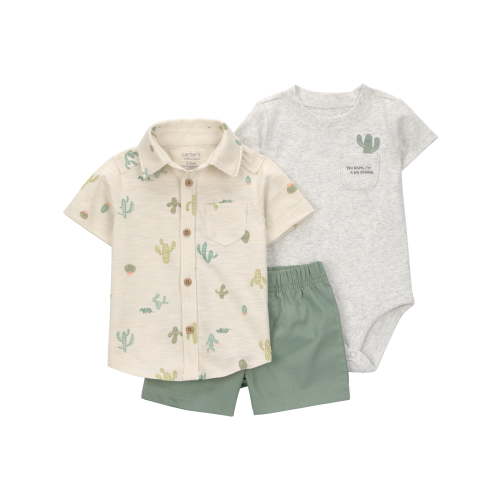 Carter's Child of Mine Baby Boy Outfit Set, 3-Piece, Sizes 0/3-24 Months