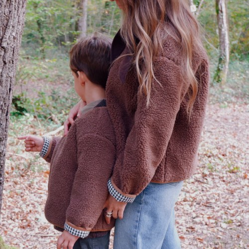 Reversible Teddy Jacket WOMEN – ANDRÉA