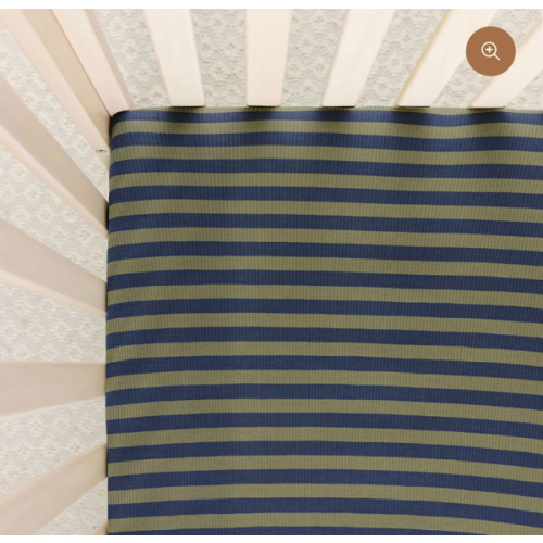 Rome Ribbed Crib Sheet