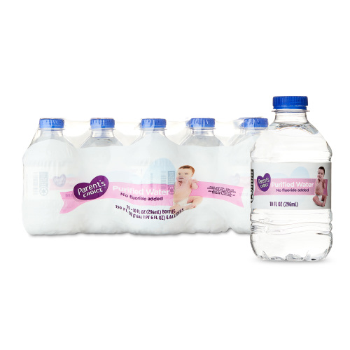 Parent's Choice Purified Water, 10 fl oz, 15 Pack Bottles