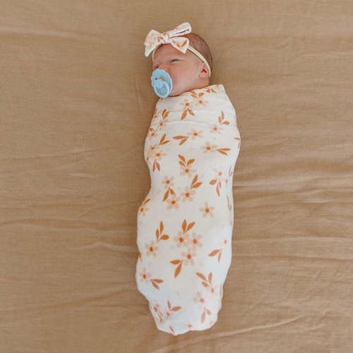 Knit Swaddle Blanket - Rue