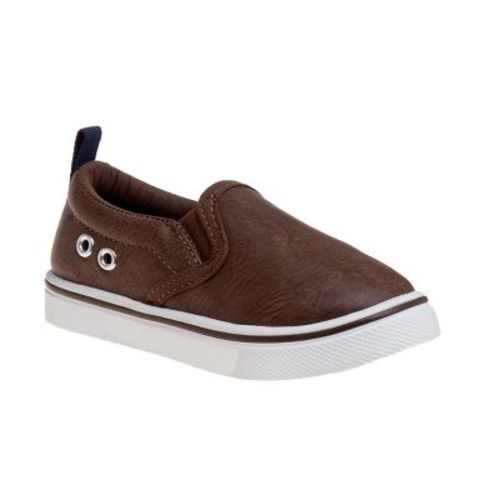 Beverly Hills Polo Club Toddler Boys Slip On Canvas Sneakers, Brown, Size: 5