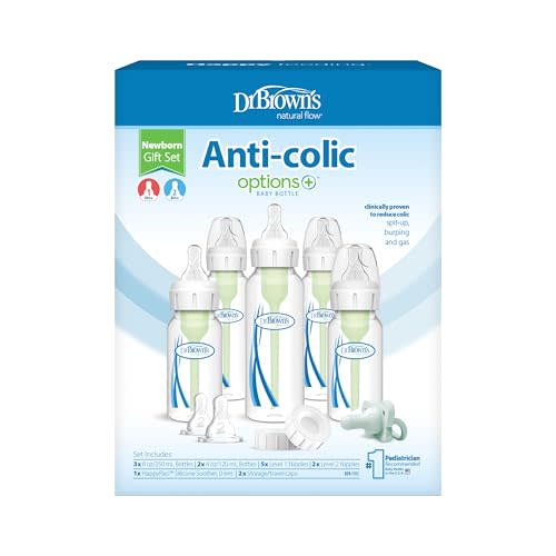 Dr. Brown's Options Narrow Feeding Set, Clear - Packaging may vary