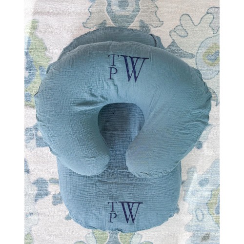 Custom Embroidered Lounger Cover for Baby Boy or Girl | Snuggle Me Lounger | Baby Shower Gift | Monogram and Name Personalization
