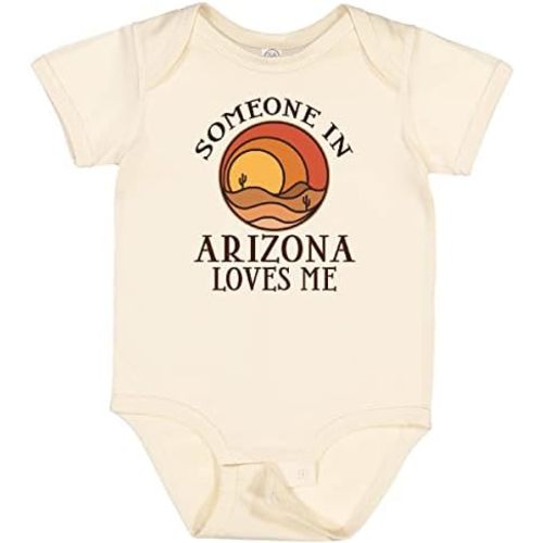 inktastic Someone in Arizona Loves Me Baby Bodysuit