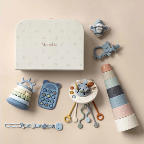 Montessori Baby Sensory Toys | Baby Gift Set | Moonkie