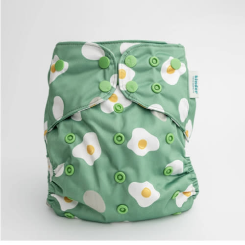 Food: Essentials Pocket Cloth Diaper with Athletic Wicking Jersey, Grows with your Baby