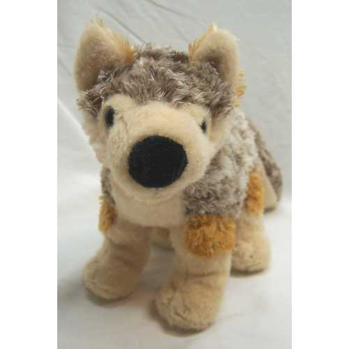 Vintage 2004 Wishpets SOFT RED WOLF 9" Plush Stuffed Animal Toy 2000's