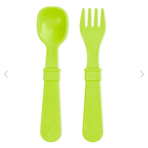 Toddler Utensil Pair USA Made from Recycled Materials