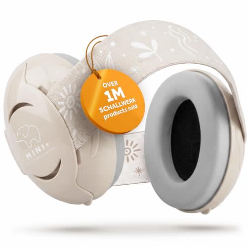 Schallwerk ® Mini+ Baby Ear Muffs – Infant Noise Cancelling Headphones, Toddler Ear Protection, Baby Headphones for Noise