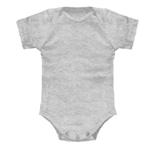 Grey Infant Onesie | American Made Baby Products | Made in the USA