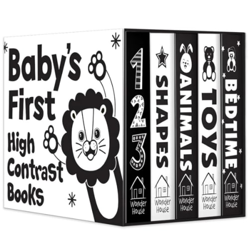 Baby’s First High-Contrast Books: Boxed Set (High Contrast Board Books)