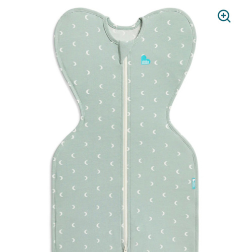 Swaddle Up™ 1.0 TOG Cotton Olive Moon