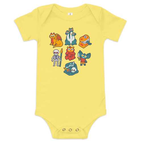 Monster Minis DnD Baby one piece