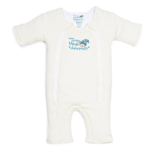Cream Baby Merlin’s Magic Sleepsuit | Soft 100% Cotton Infant Sleepsuit