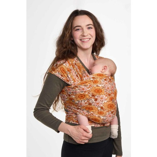 Sunflower Stretchy Baby Wrap – Baby Tula US