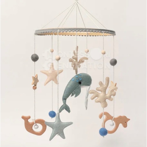Montessori Ocean Life Mobile - Keep Your Baby Entertained!