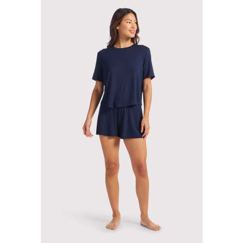 Pajama Short Set | Navy – nuuds