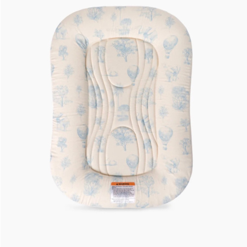 Infant Lounger Wave | Blue Toile