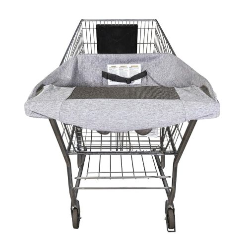 Boppy Compact Shopping Cart Cover, Antibacterial Baby Seat Cover, Travel