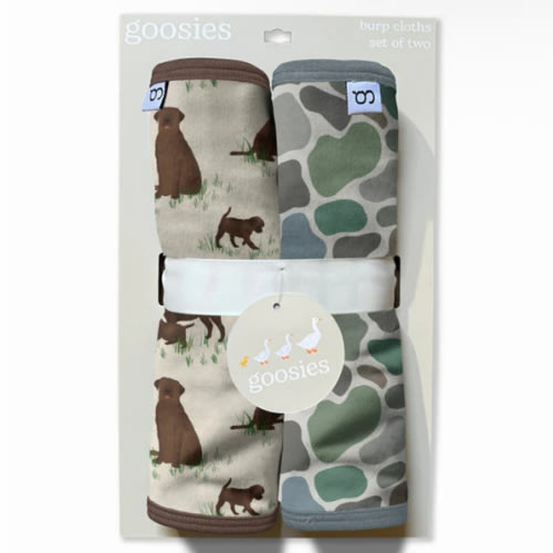 Burp Cloth Set- Labs