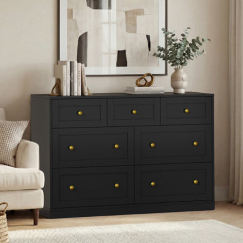Ebern Designs Yokota 7-Drawer Dresser For Bedroom & Reviews | Wayfair