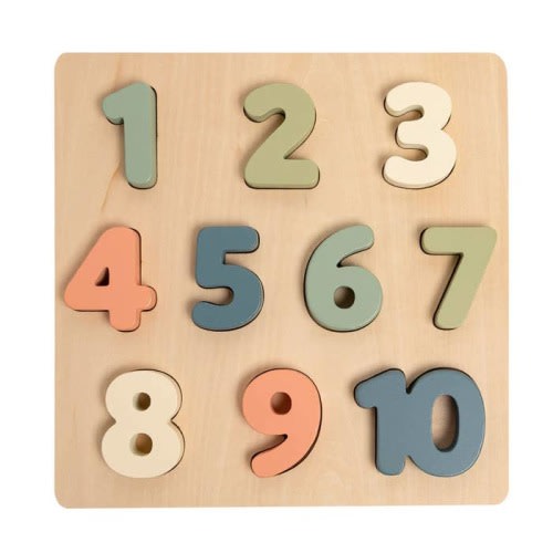 Wooden Number Puzzle