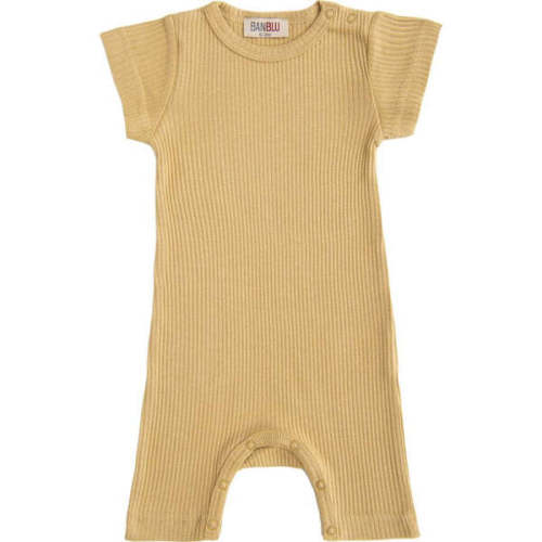 Biscotti Modal Bodysuit, Yellow - BANBLU | Maisonette