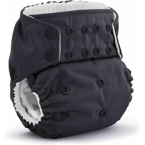 Kanga Care Rumparooz G3 Stay Dry Cloth Diaper Reusable One Size Pocket Diaper Patented Inner Double Gusset 2 pcs Microfiber Insert Soaker (6-55+ lbs) - Castle