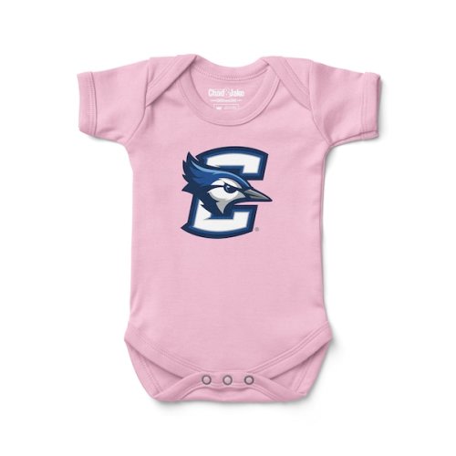 Newborn & Infant Chad & Jake Light Pink Creighton Bluejays  Logo Bodysuit