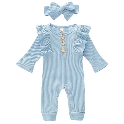 Actoyo Newborn Infant Baby Girl Romper Bodysuit One-pieces Outfits Clothes 0-18M