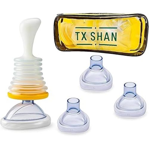 NEW Portable Aid Kit with 4 Different Size Masks - Mouth Device